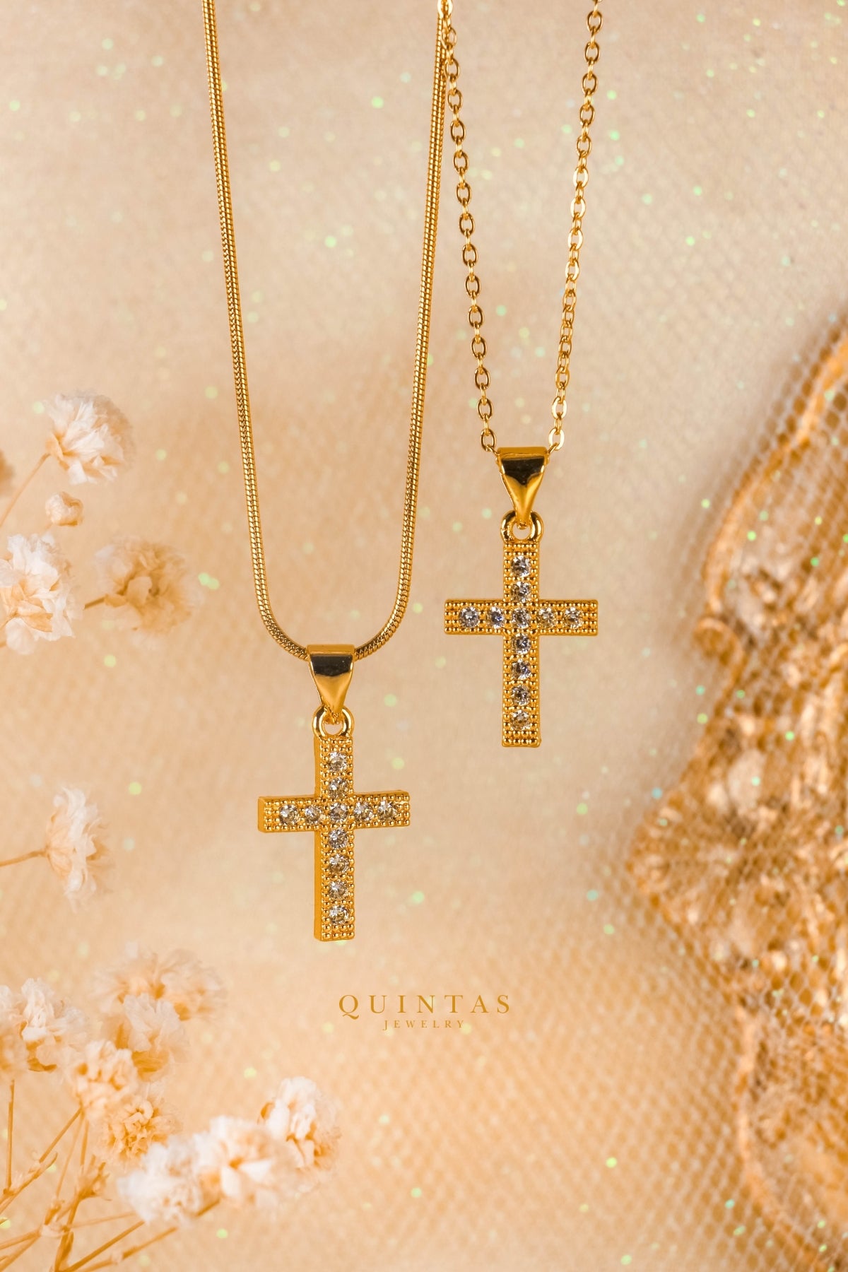 Cross Charm Necklace