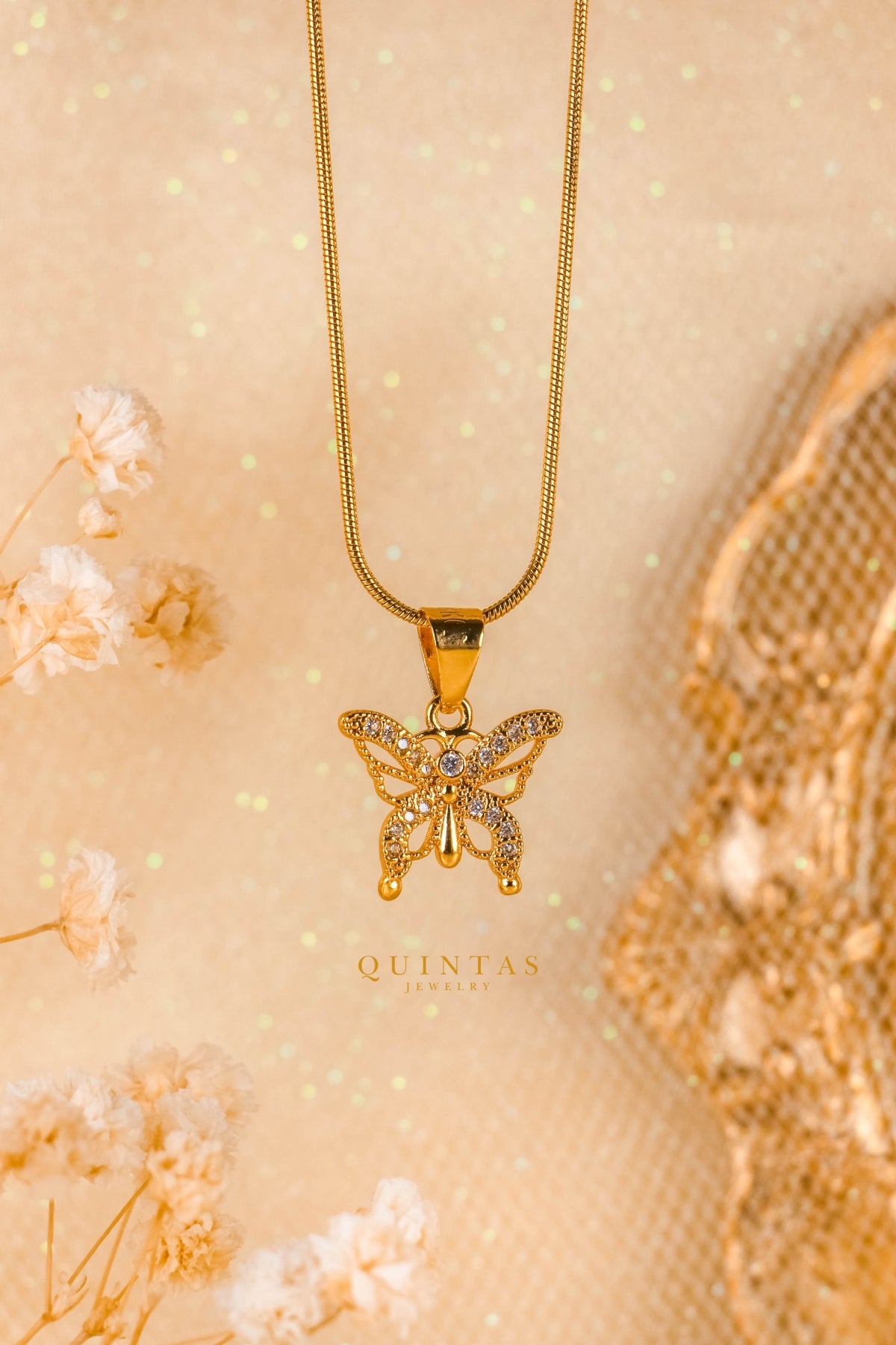 Aphrodite Butterfly Necklace
