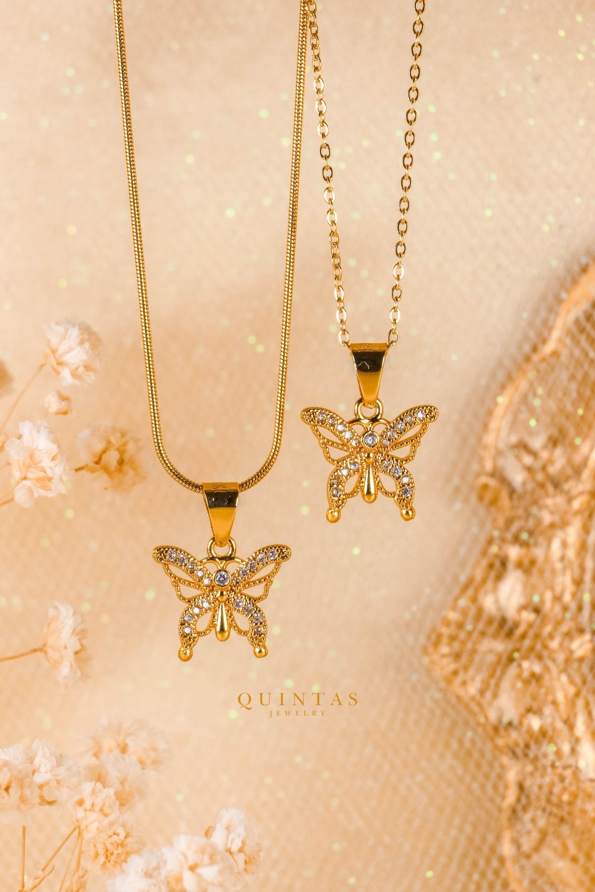 Aphrodite Butterfly Necklace