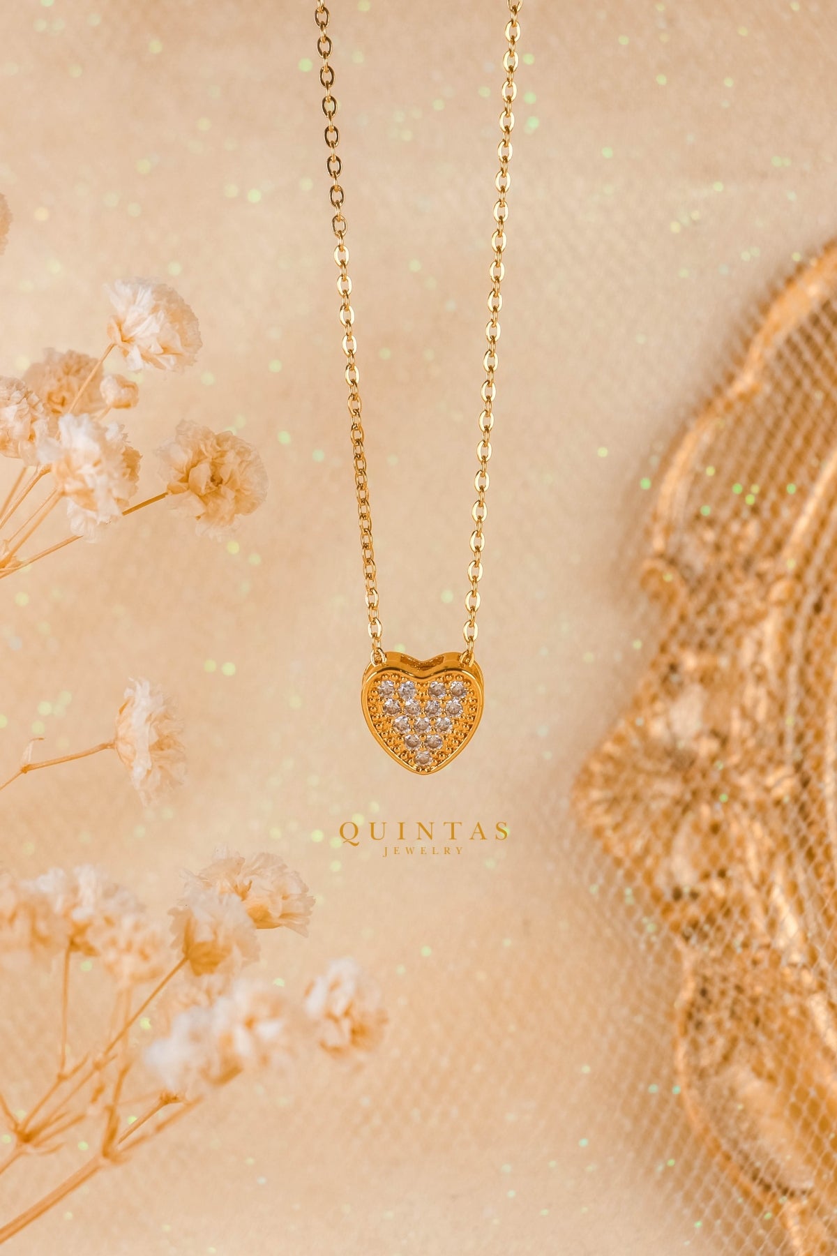 Olivia Heart Necklace