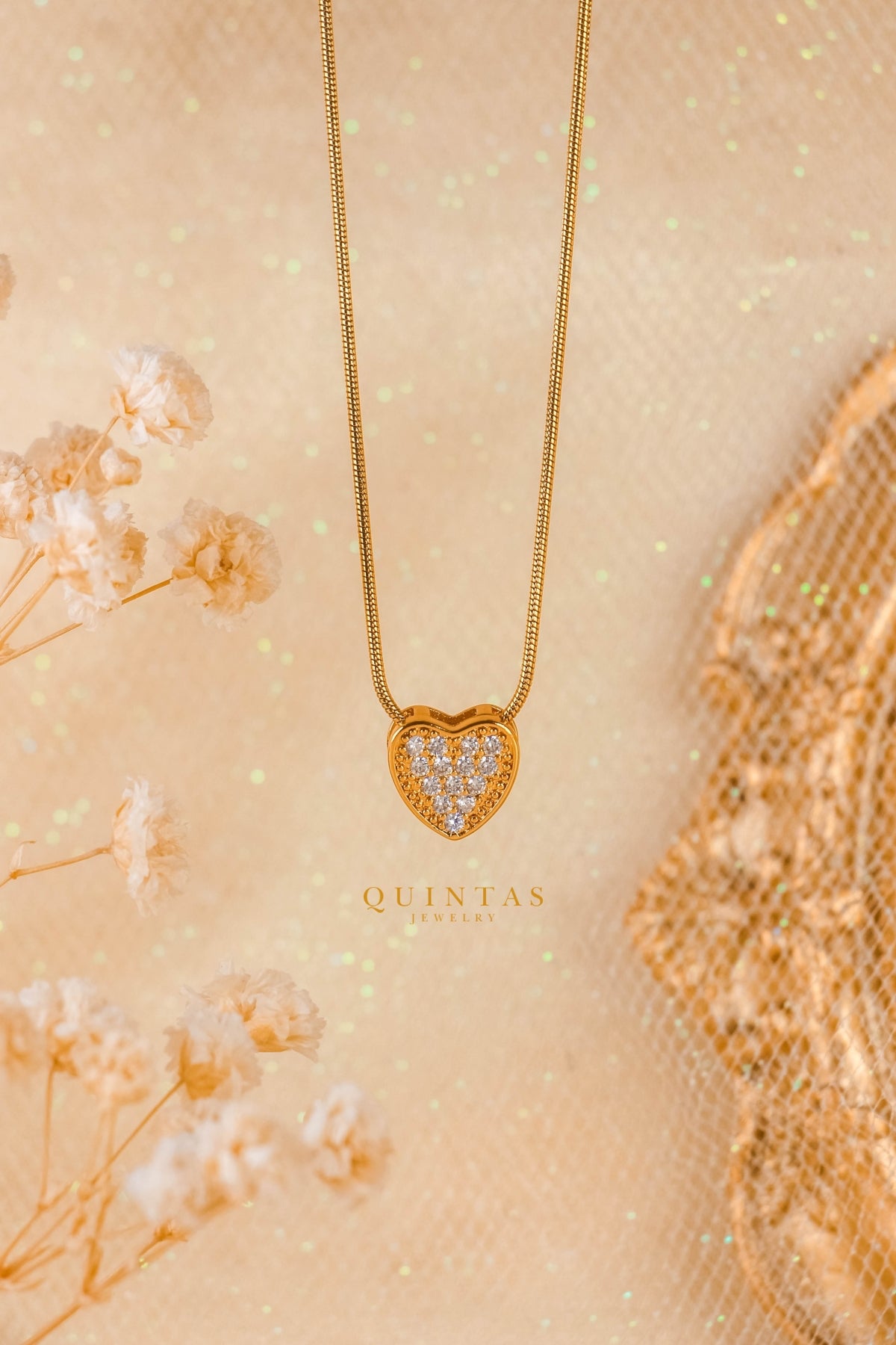 Olivia Heart Necklace