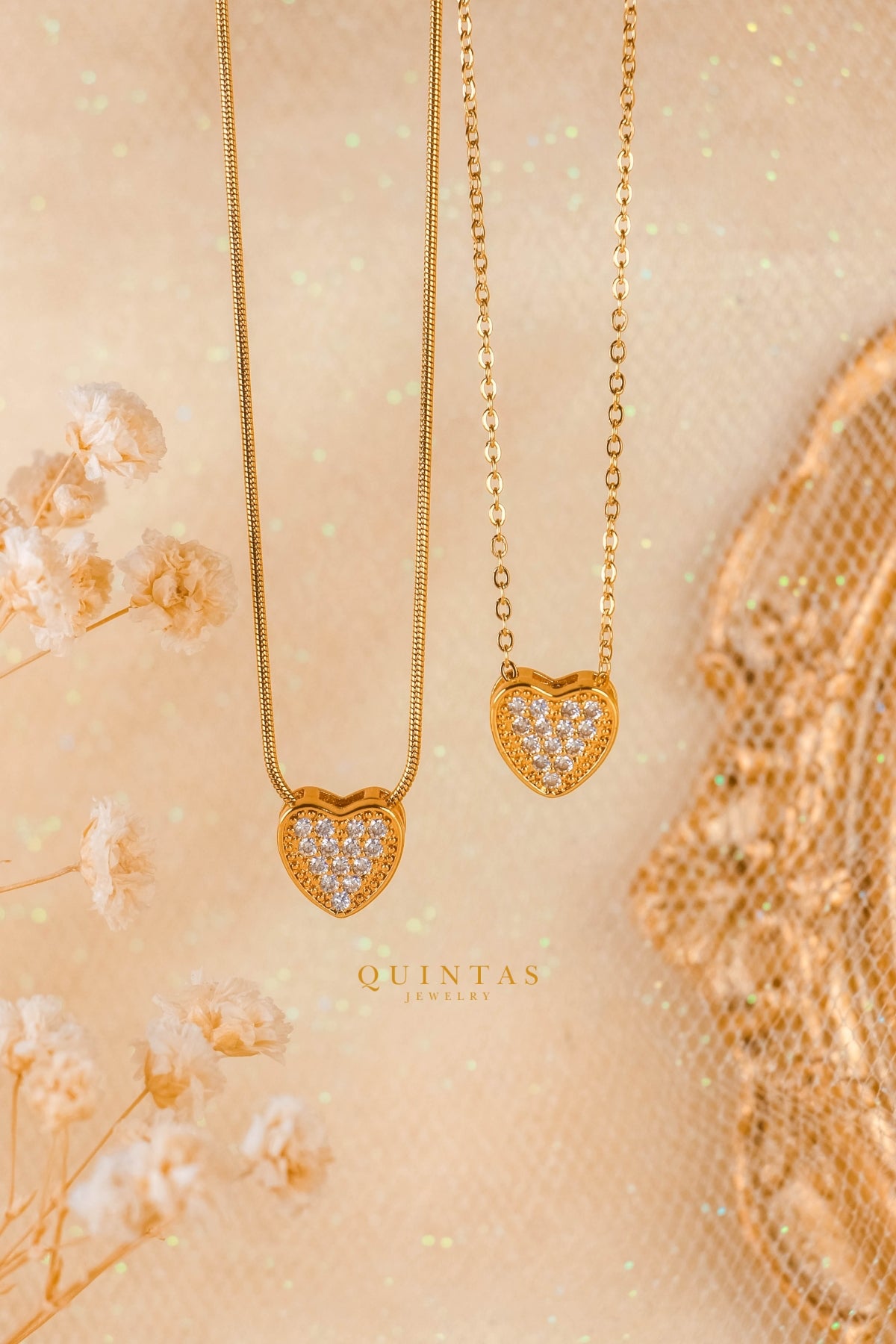 Olivia Heart Necklace