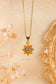 Lotus Diamond Flower Necklace