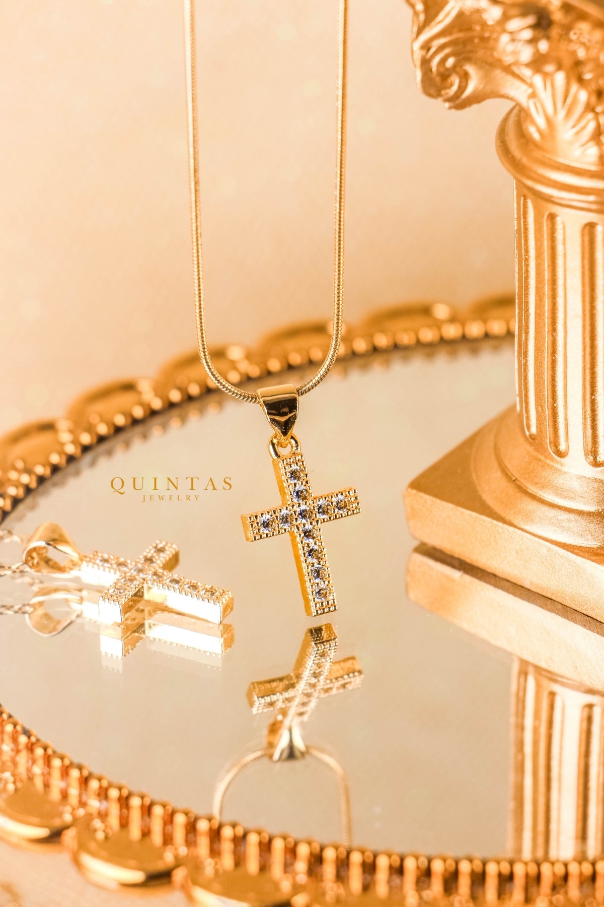 Cross Charm Necklace