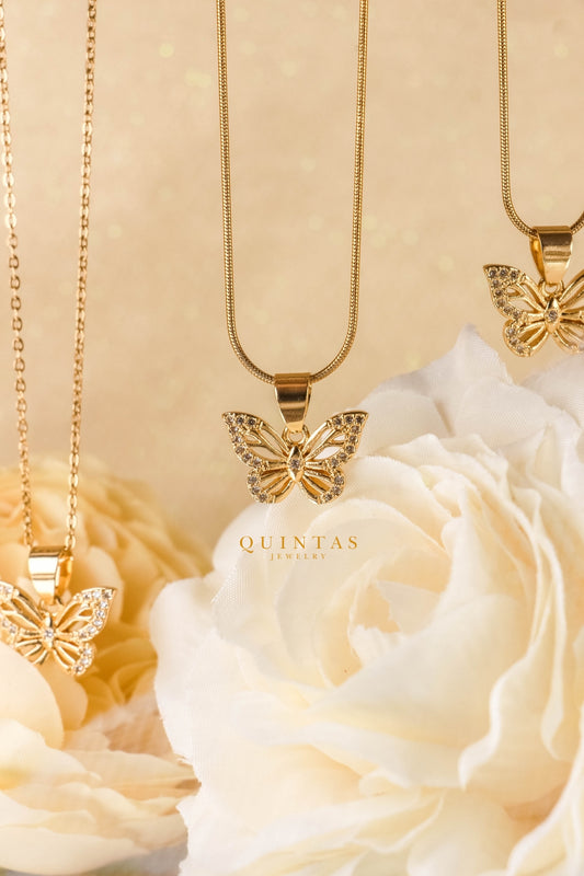 Freya Butterfly Necklace