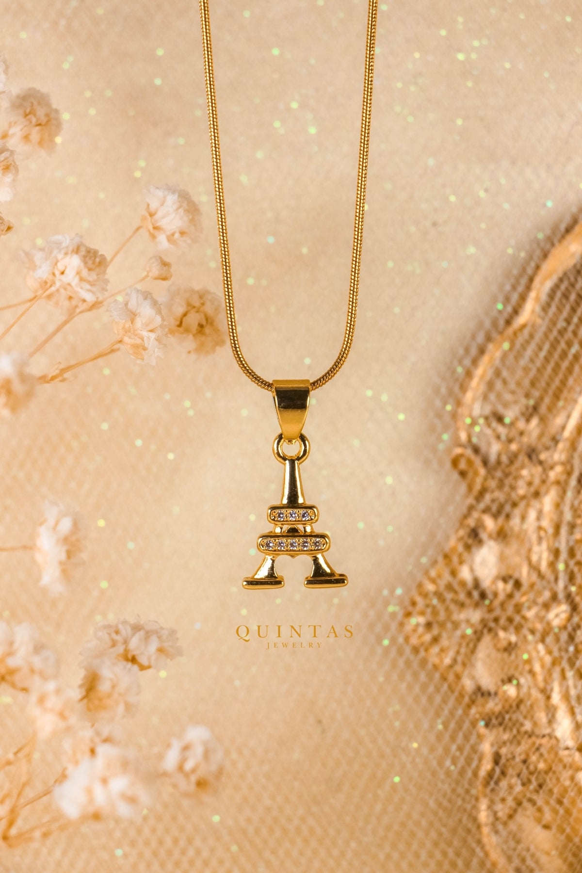 Mini Eiffel Tower Necklace