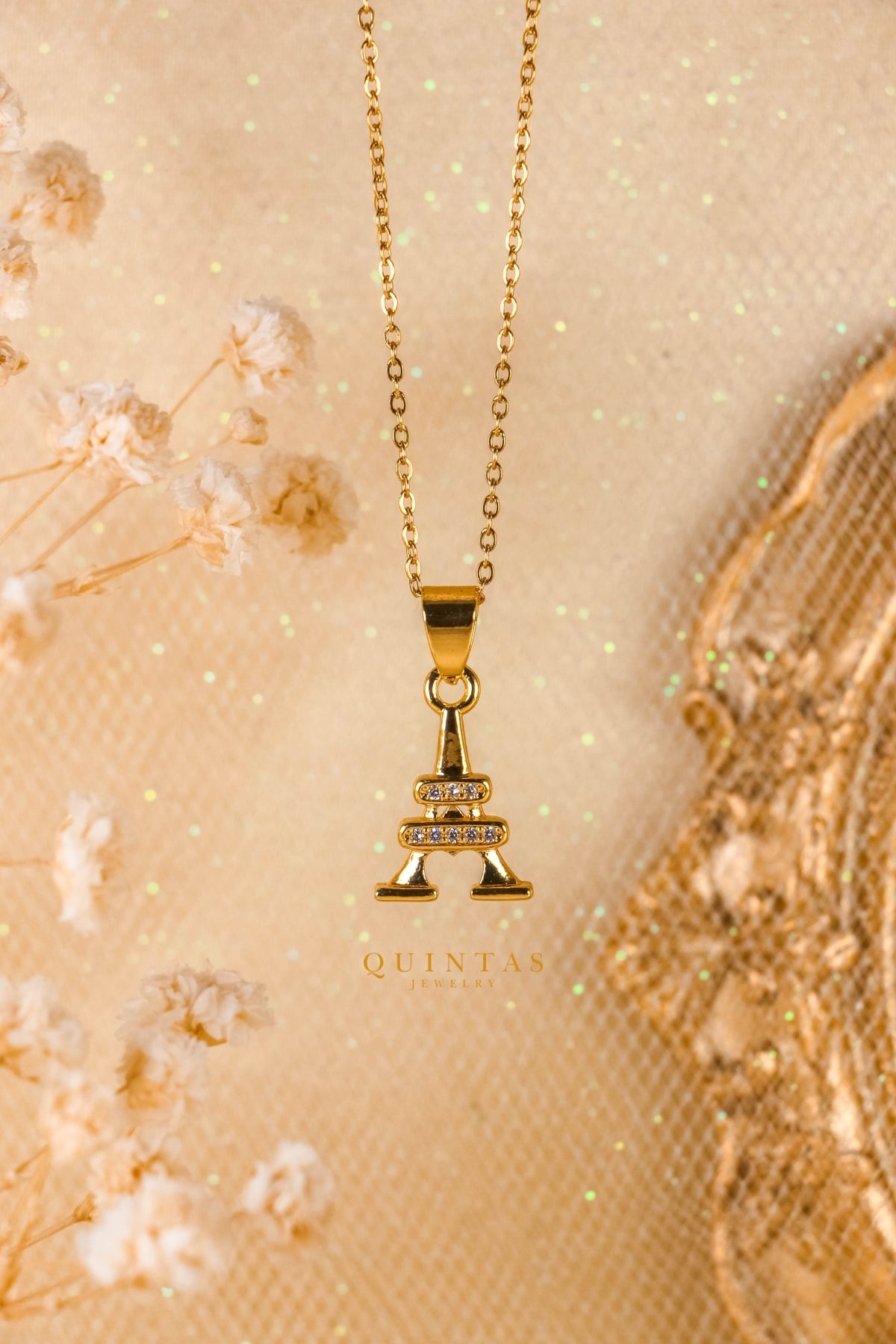 Mini Eiffel Tower Necklace