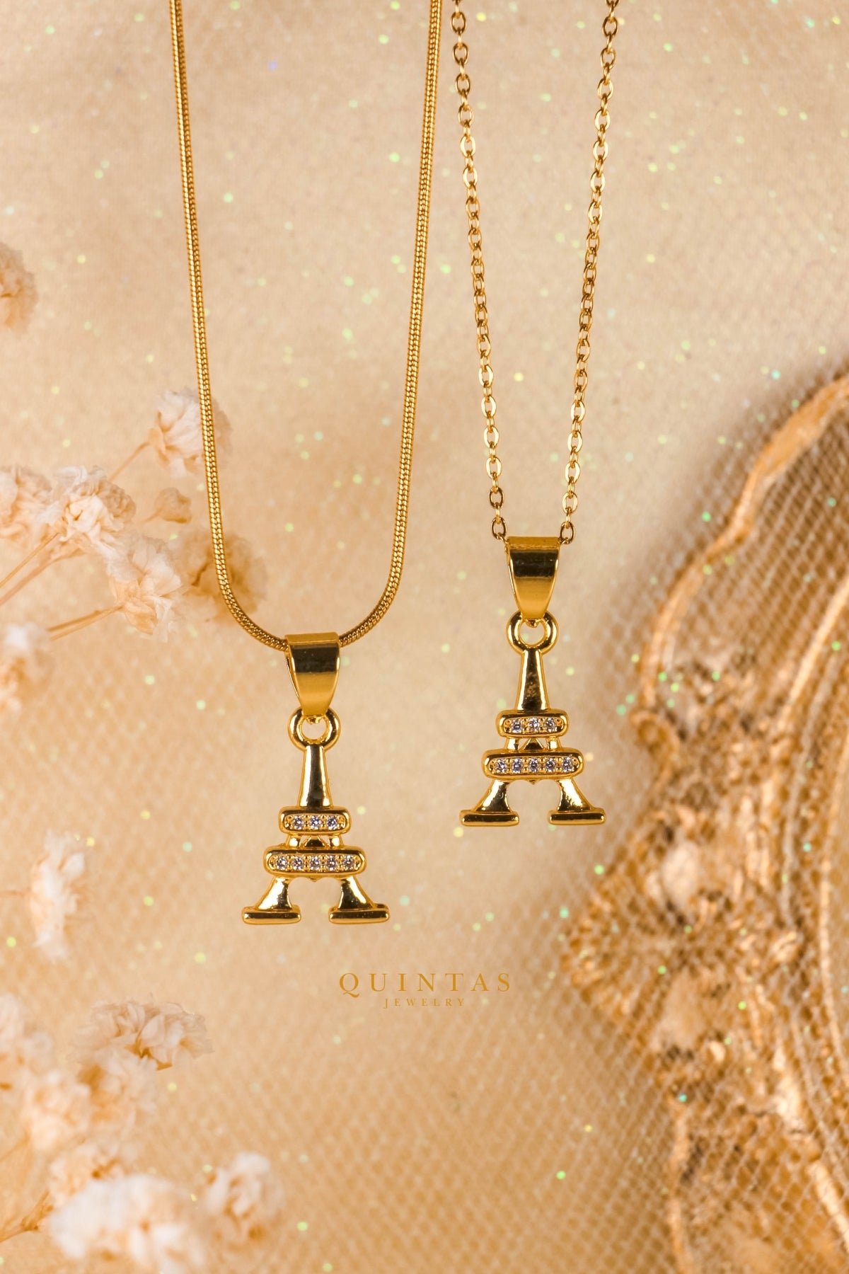 Mini Eiffel Tower Necklace