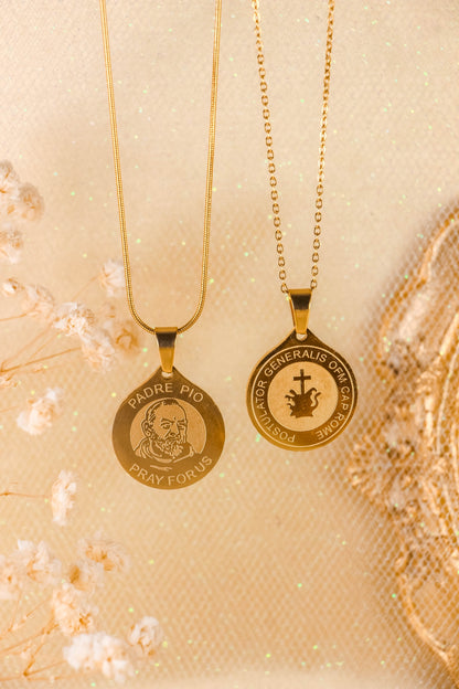 Padre Pio Healing Necklace