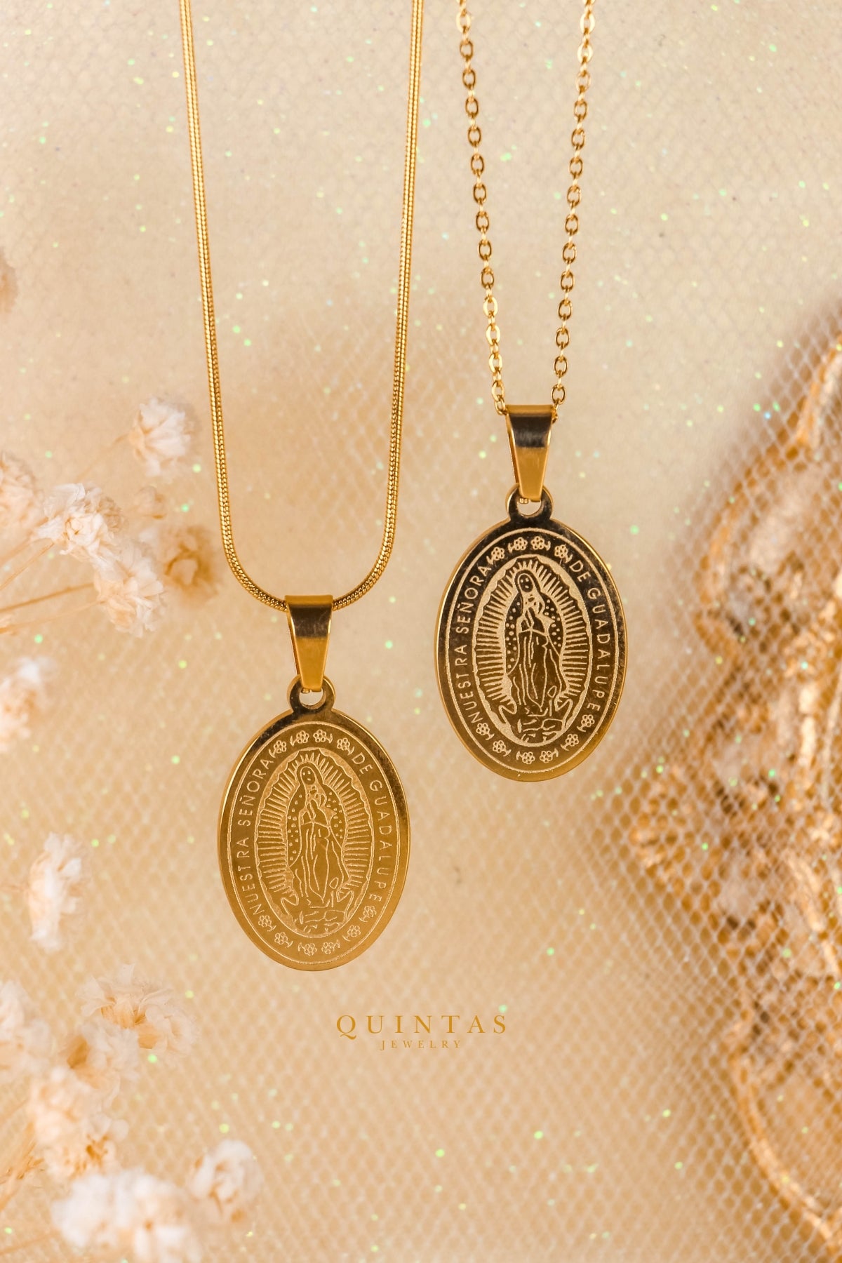 Guadalupe Medallion Necklace