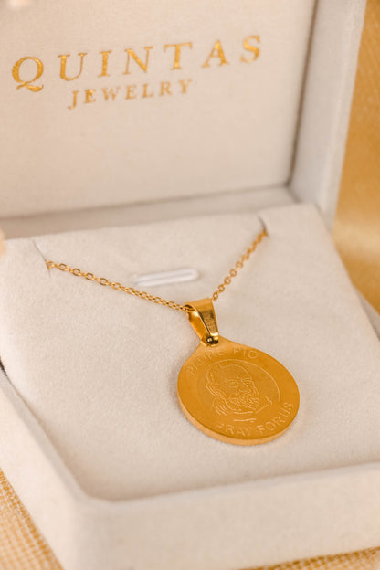 Padre Pio Healing Necklace