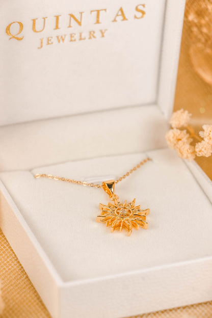 Solara Sun Necklace