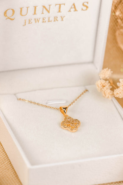 Elle Clover Charm Necklace