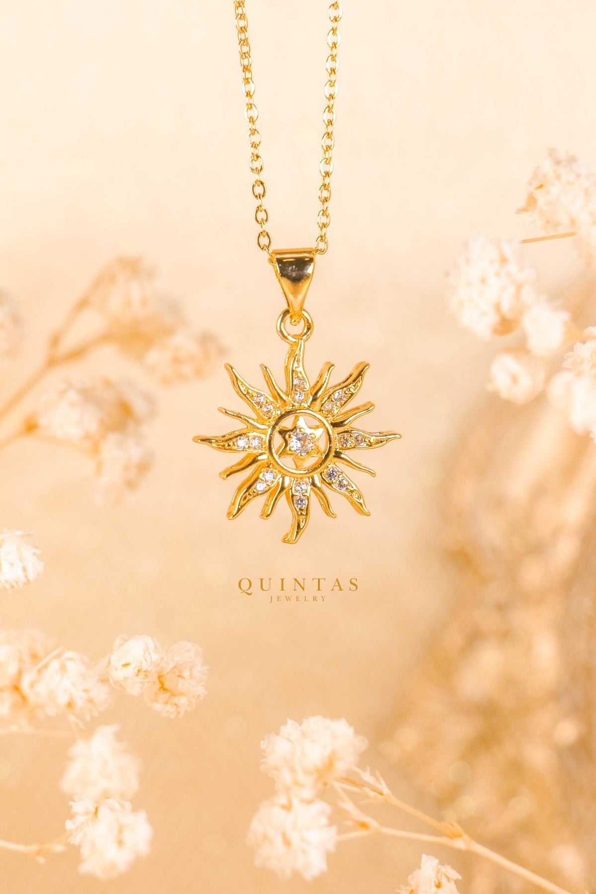 Solara Sun Necklace