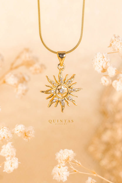 Solara Sun Necklace