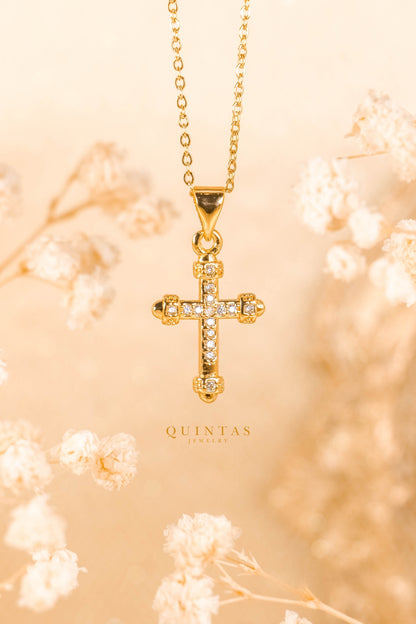 Cross Sparkle Necklace