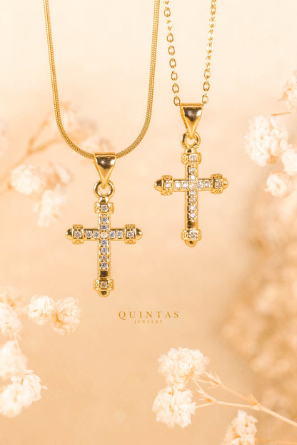 Cross Sparkle Necklace