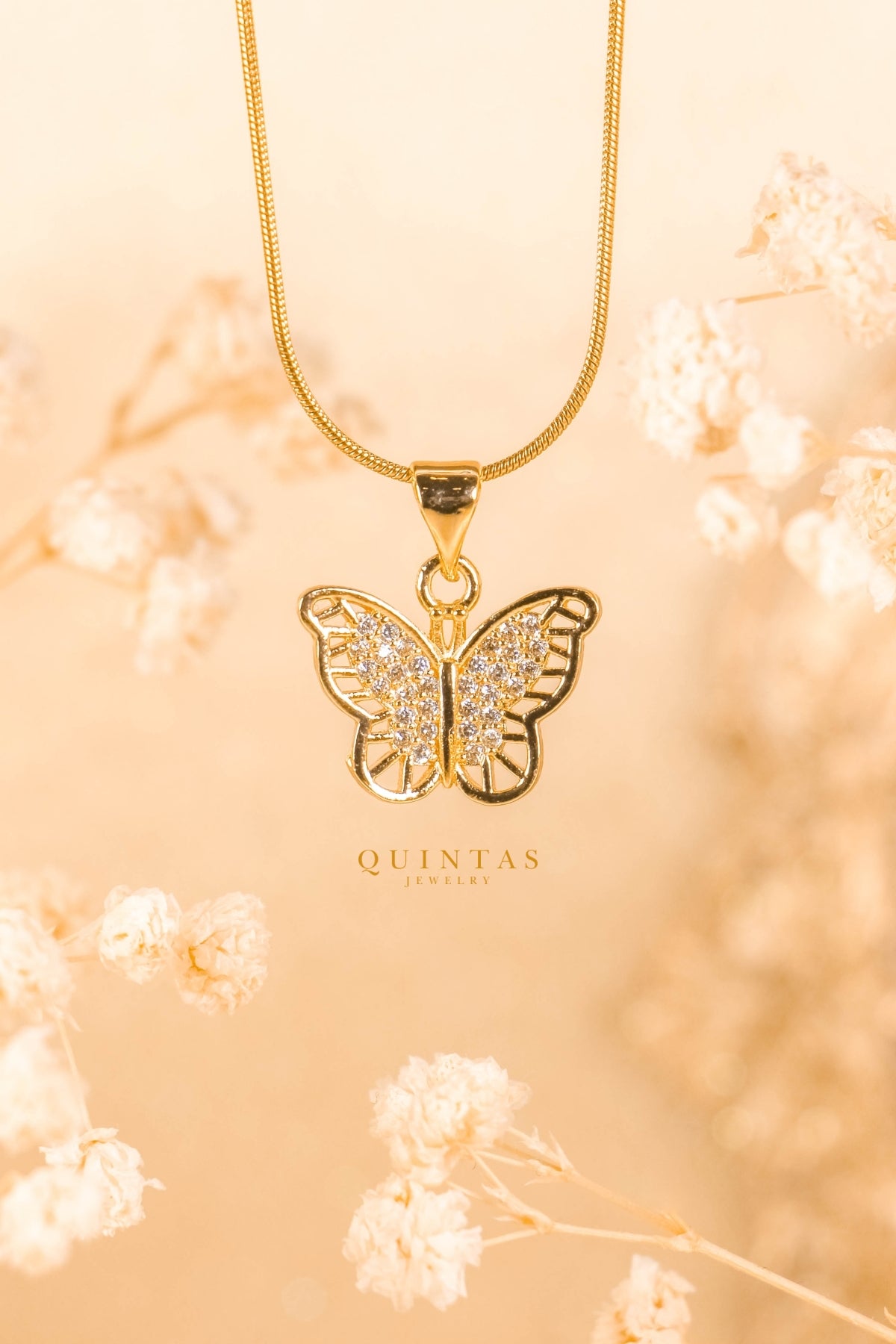 Aurora Butterfly Necklace