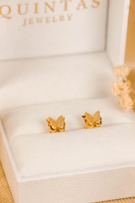 Mariposa Butterfly Stud Earrings