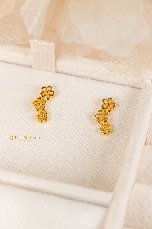 Althea Floral Stud Earrings