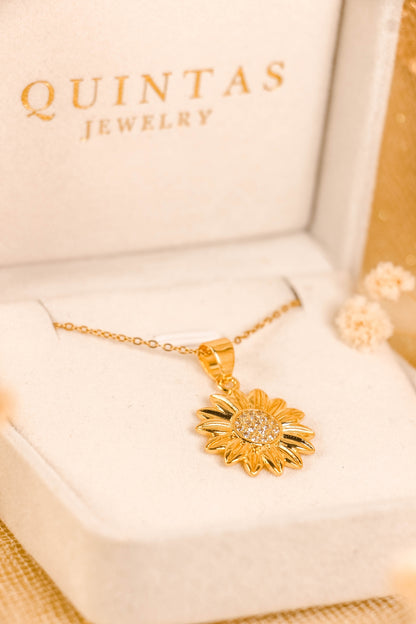 Sunflower Sunshine Necklace