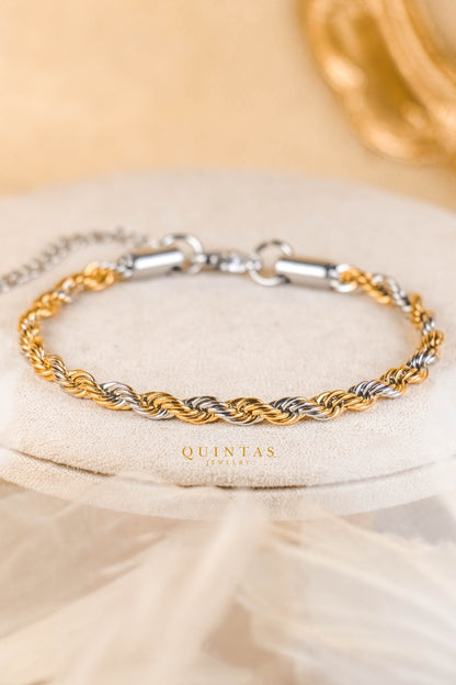 Two-Toned Rope Bracelet