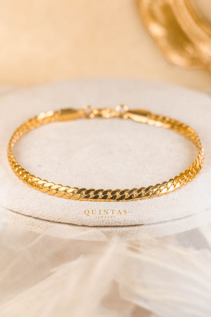 Golden Helix Bracelet