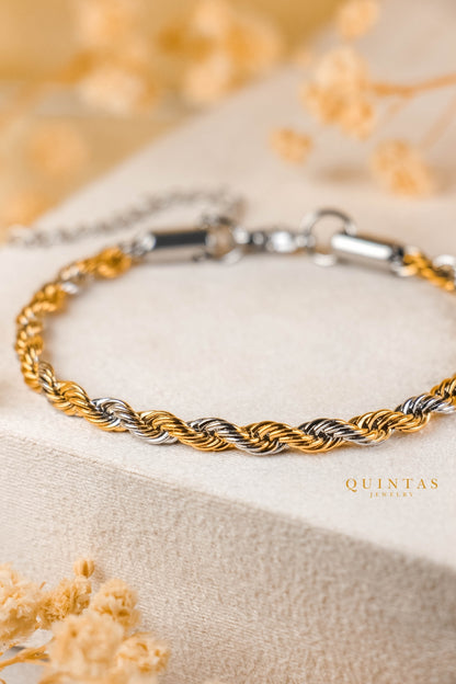 Two-Toned Rope Bracelet