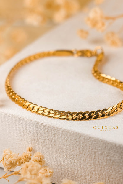 Golden Helix Bracelet