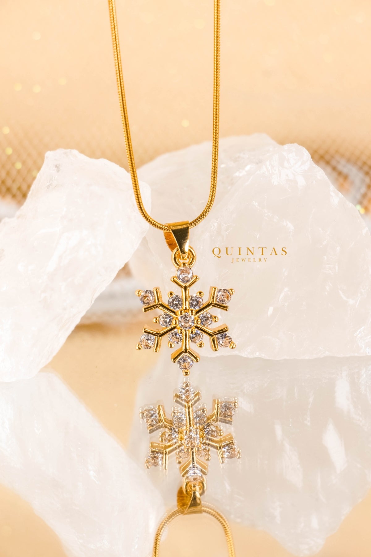 Winter Snowflake Necklace