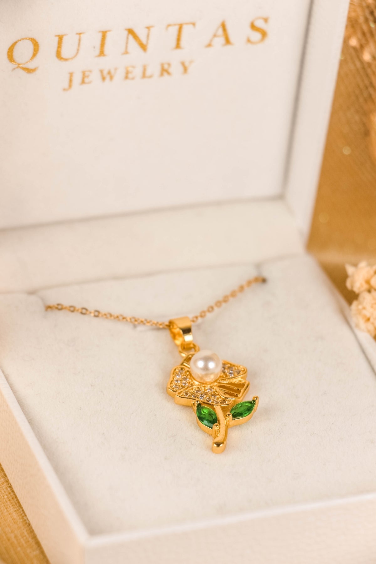 Pearl Flower Bloom Necklace