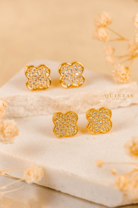 Classic Clover Stud Earrings