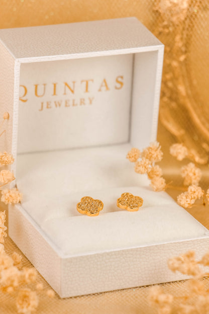 Classic Clover Stud Earrings