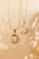 Dreamy Moon and Star Necklace