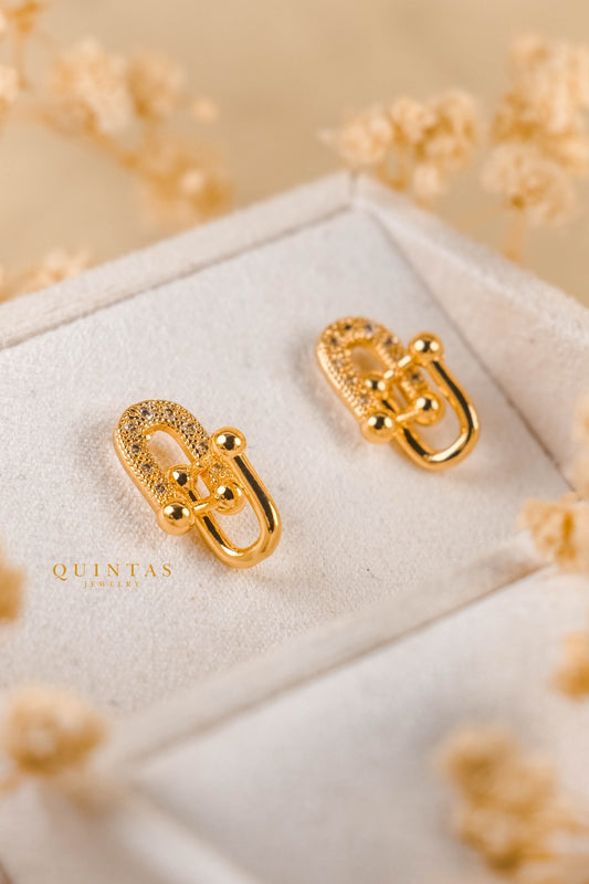 Link Stud Earrings