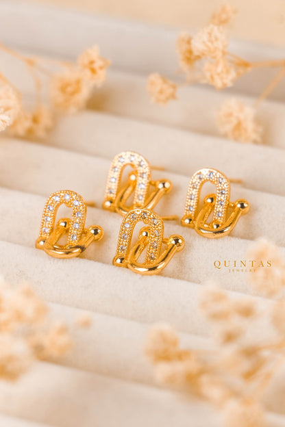Link Stud Earrings