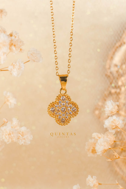 The Sparkling Alhambra Clover Necklace