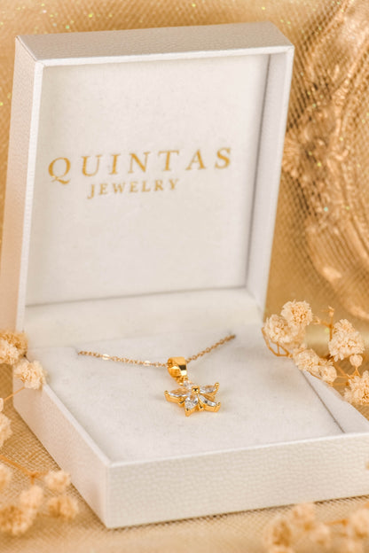 Aurora Light Flower Necklace