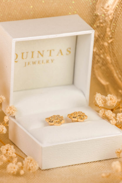 Flora Blossom Stud Earrings