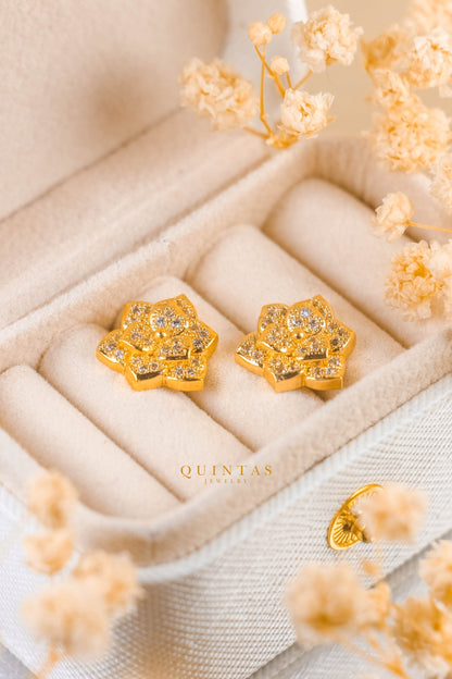 Flora Blossom Stud Earrings