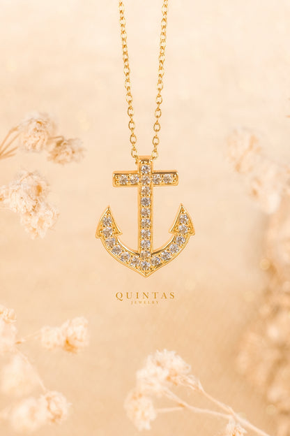 Anchor Charm Necklace
