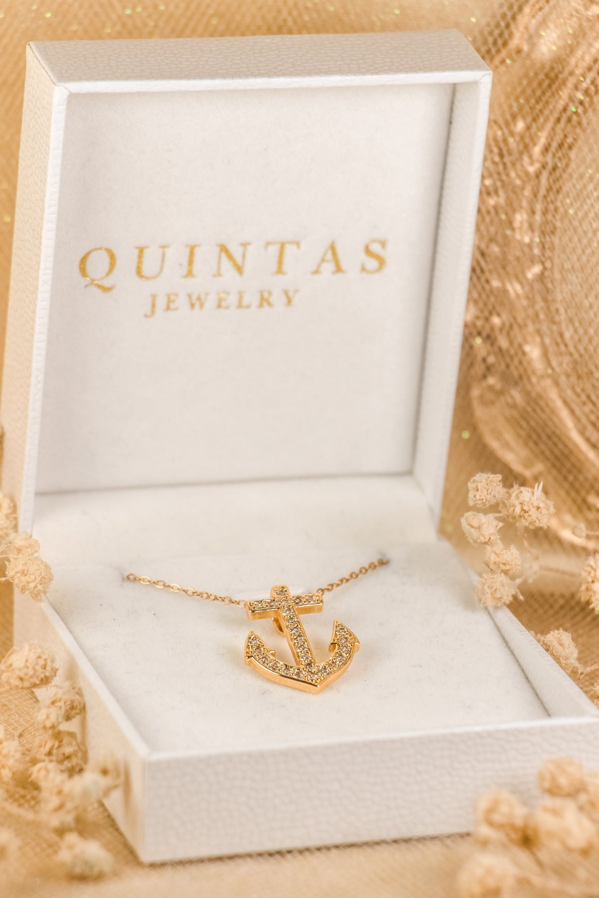 Anchor Charm Necklace