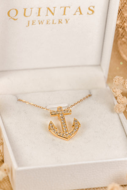 Anchor Charm Necklace