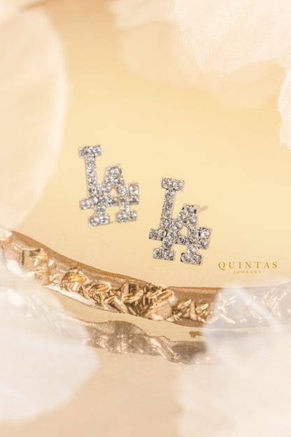 Los Angeles Silver Stud Earrings