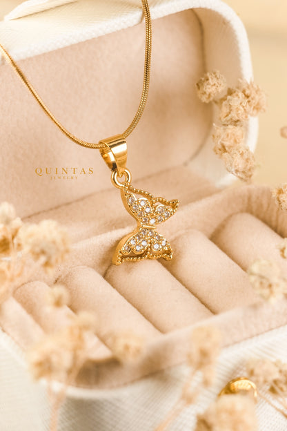 Marie Butterfly Tail Necklace