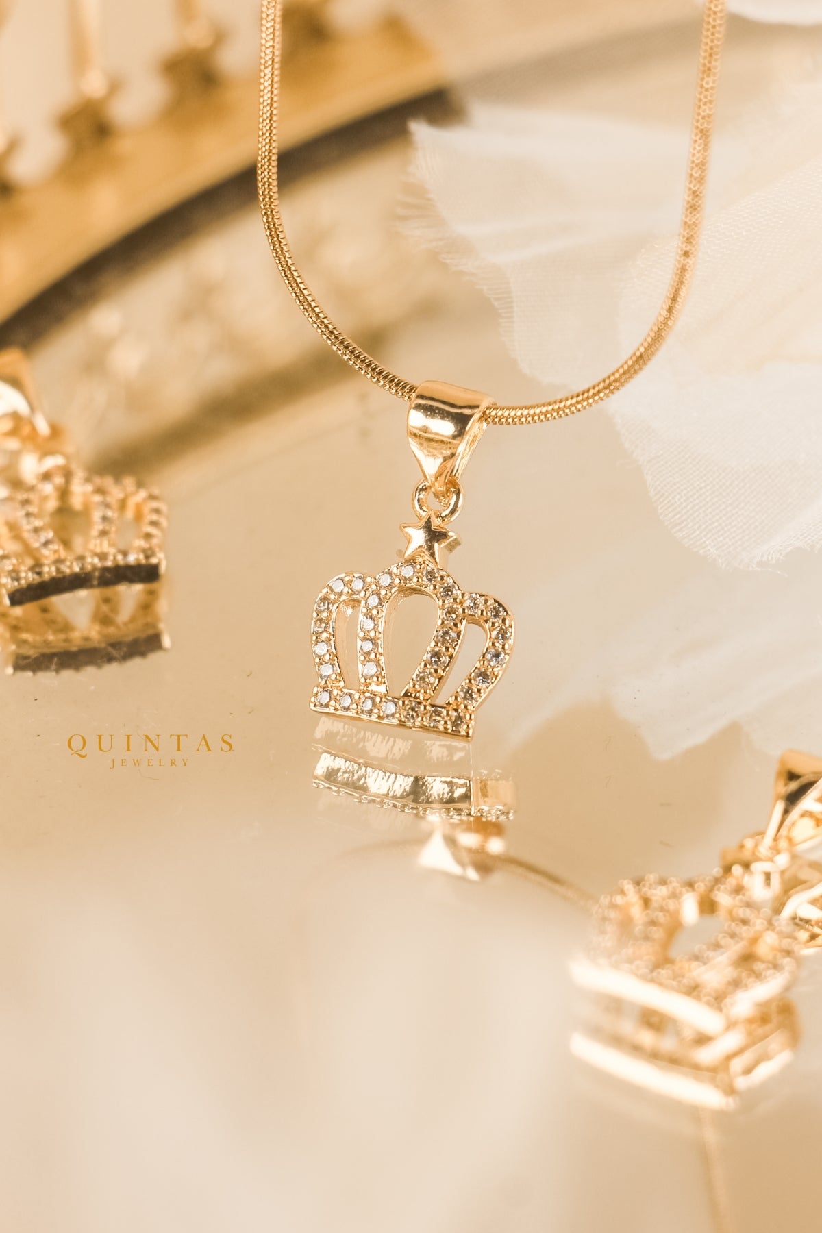 Royal Crown Necklace