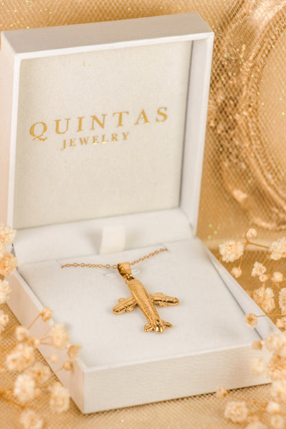Big Plane Necklace