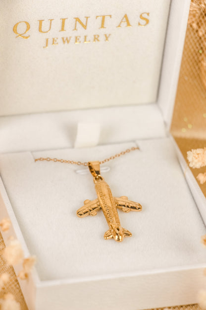 Big Plane Necklace
