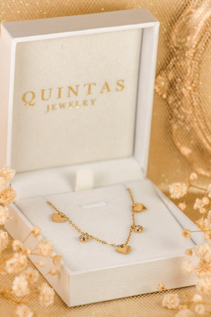 Agatha Hearts and Diamonds Bracelet