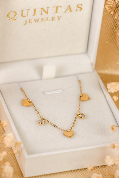 Agatha Hearts and Diamonds Bracelet